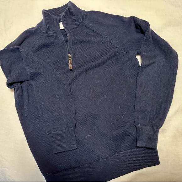JCrew BOYS Cashmere/Cotton Half-zips, size Medium - Picture 2 of 3
